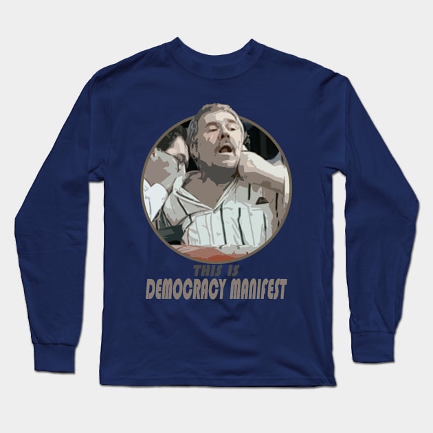 democracy must exist Long Sleeve T-Shirt by boogie.bomb